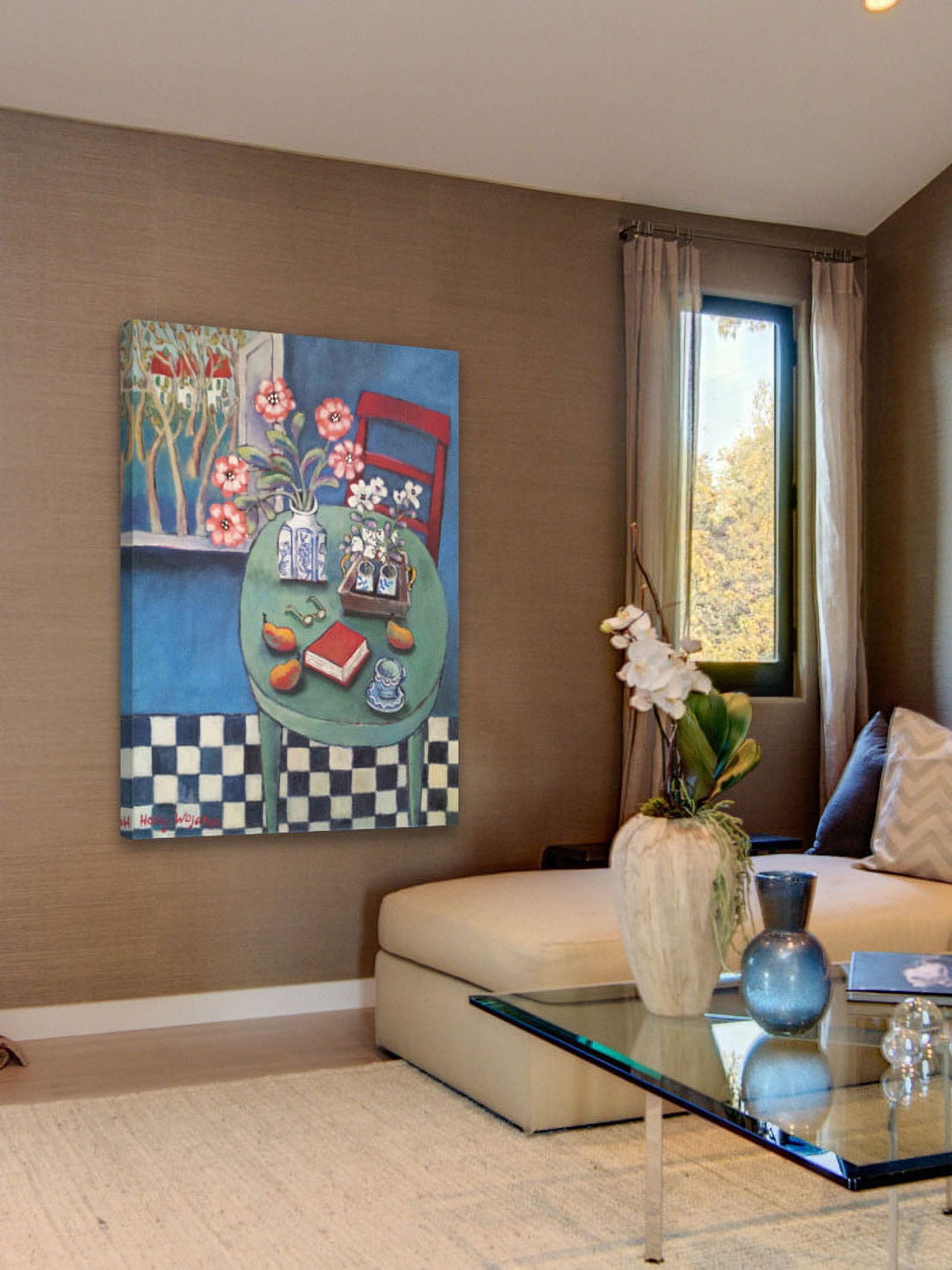 Marmont Hill "Latable En Vert" Painting Print on Canvas