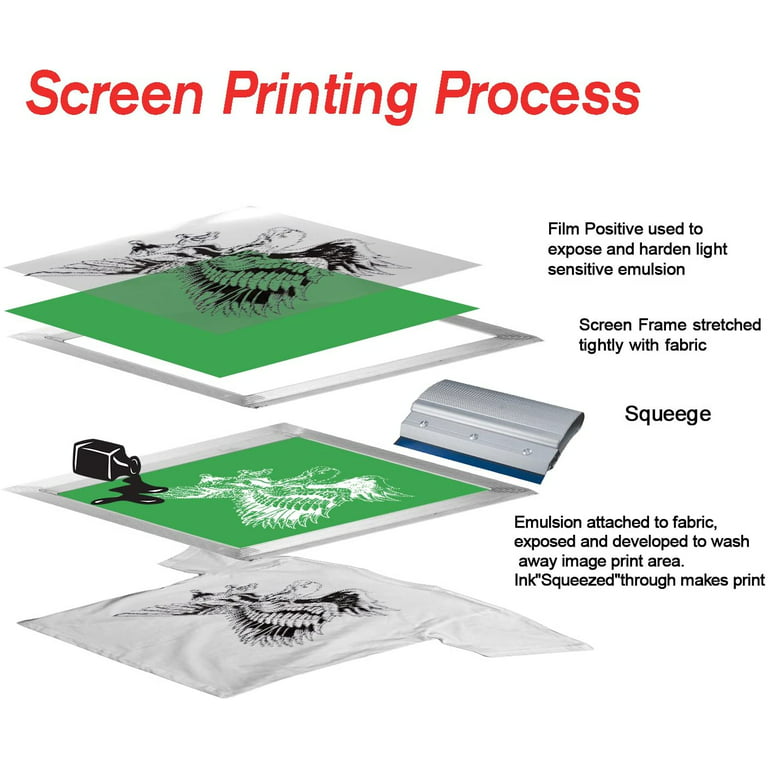 KINJOEK 50 Sheets 8.5 x 11 Inch Clear Inkjet Film Transparency