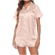 thumbnail image 5 of Ichuanyi liquidación de mujeres casas caseras caseras de manga cortas shorts shitnight pijamas trajes ICHUANYI WER2023081602860, 5 of 6