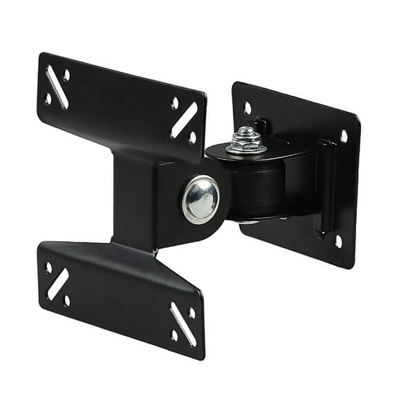 Langgg Universal Rotated TV Wall Mount Swivel Bracket Monitor Stand for 14 - 24 Inch LCD LED Flat Panel Plasma TV Holder