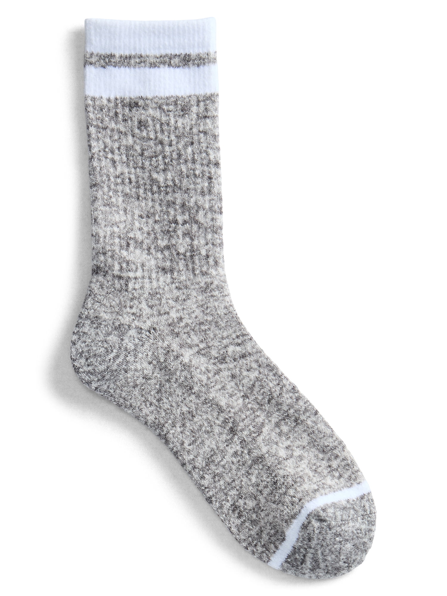 Joyspun Women’s Comfort Cozy Crew Socks, 3-Pack, Size 4-10