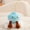 E, variant on Steamed Bun Keychain, Soft Stuffed Dumpling Fidget Toys, Bag Charms for Handbags Purse Backpack, Wristlet Keychain for Car Keys, Gift for Women