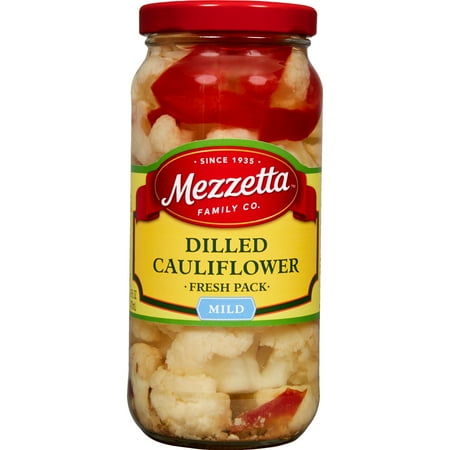 Mezzetta Dilled Cauliflower Fresh Pack Mild, 16 fl oz Jar