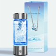 thumbnail image 2 of 1pc Hydrogen Water Bottle, Portable Hydrogen Water Ionizer, Hydrogen Water Generator, Rechargeable Water Glass Cup Rich In Hydrogen, Suitable For Family Travel Back To School Supplies, 2 of 4