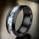 thumbnail image 1 of Anillo de acero de titanio para hombre, anillo de alta gama que no se decolora, joyería de acero inoxidable con dragón chino, 1 of 4