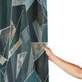 thumbnail image 4 of XMXT Waterproof Shower Curtain Liner with Iron Hooks, Marble Patchwork Print Shower Curtains for Bathroom Decor Accessories, 72 x 72 inches, 4 of 8