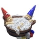 thumbnail image 2 of Baño Burbujas Gnomos Estatua Escultura Resina Solar Baño Enano Nocturna, 2 of 8