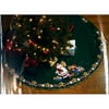 Christmas Cookies Tree Skirt Felt Applique Kit, 44" Round