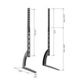 thumbnail image 3 of Pro-Mounts Tabletop TV Stand Mount with Height Adjustable Brackets for Displays 13”-72”, 3 of 5