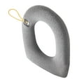 thumbnail image 4 of BRIGHTFUFU Funda para asiento de inodoro de baño, funda suave para cojín de asiento de inodoro, funda lavable elástica, 4 of 8