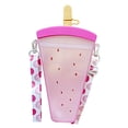 thumbnail image 4 of Botella de agua con para niñas, botella creativa de 320ml, práctica botella de agua para helados para deportes, pesca, calle, verano, regalo de Púrpura DYNWAVEMX Botella para beber, 4 of 7