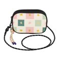 thumbnail image 2 of FORMRS Mini Crossbody Bag for Women Adjustable Shoulder Rope Travel Casual Phone Purse, Beige Abstract, 2 of 7