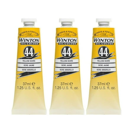 UPC: 0804551971440 | Winton Oil Colours 37 ml yellow ochre 44 (pack of 3)