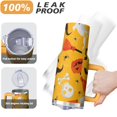 thumbnail image 4 of 40 Oz Halloween Tumbler with Handle and Straw, Haunted Ghost Skull Cat Travel Tumbler, Halloween Birthday Gifts for Women Adults Teenagers, 4 of 5