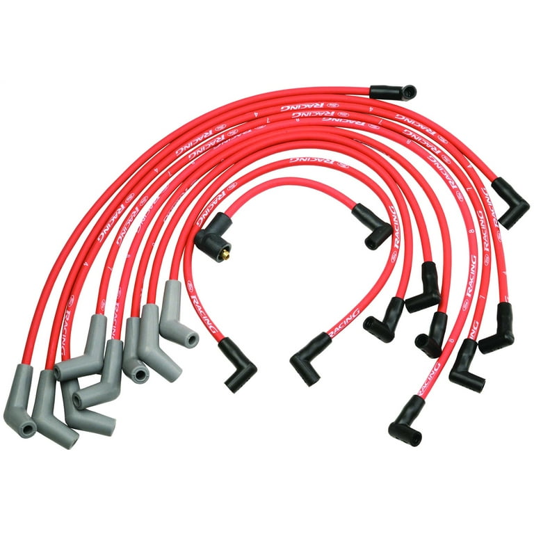Ford Performance 9mm Ignition Wire Set Red Ford Performance 9mm Ignition Wire Set Red
