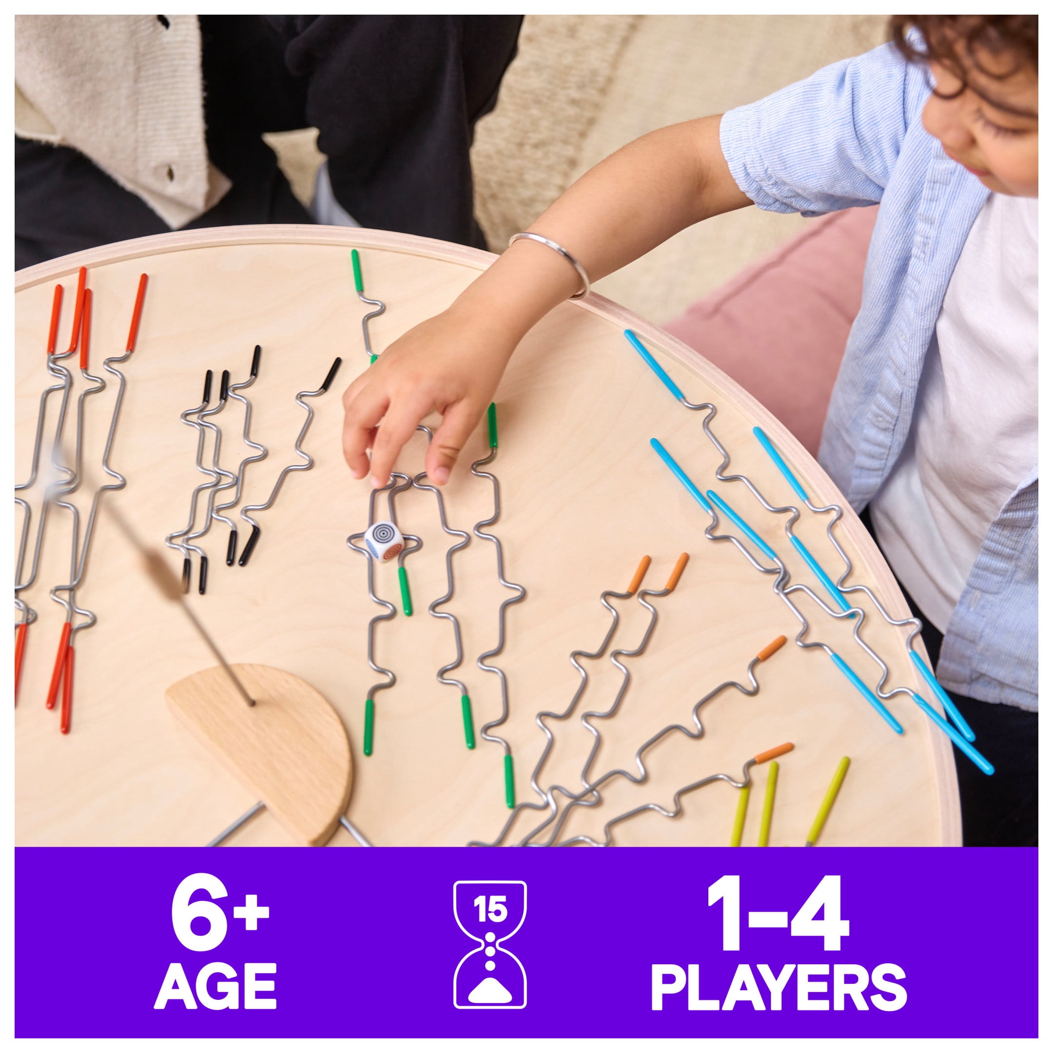 Spin Master Games, Suspend, A Balancing Family Game, 1-4 Players, for Ages 6 and up