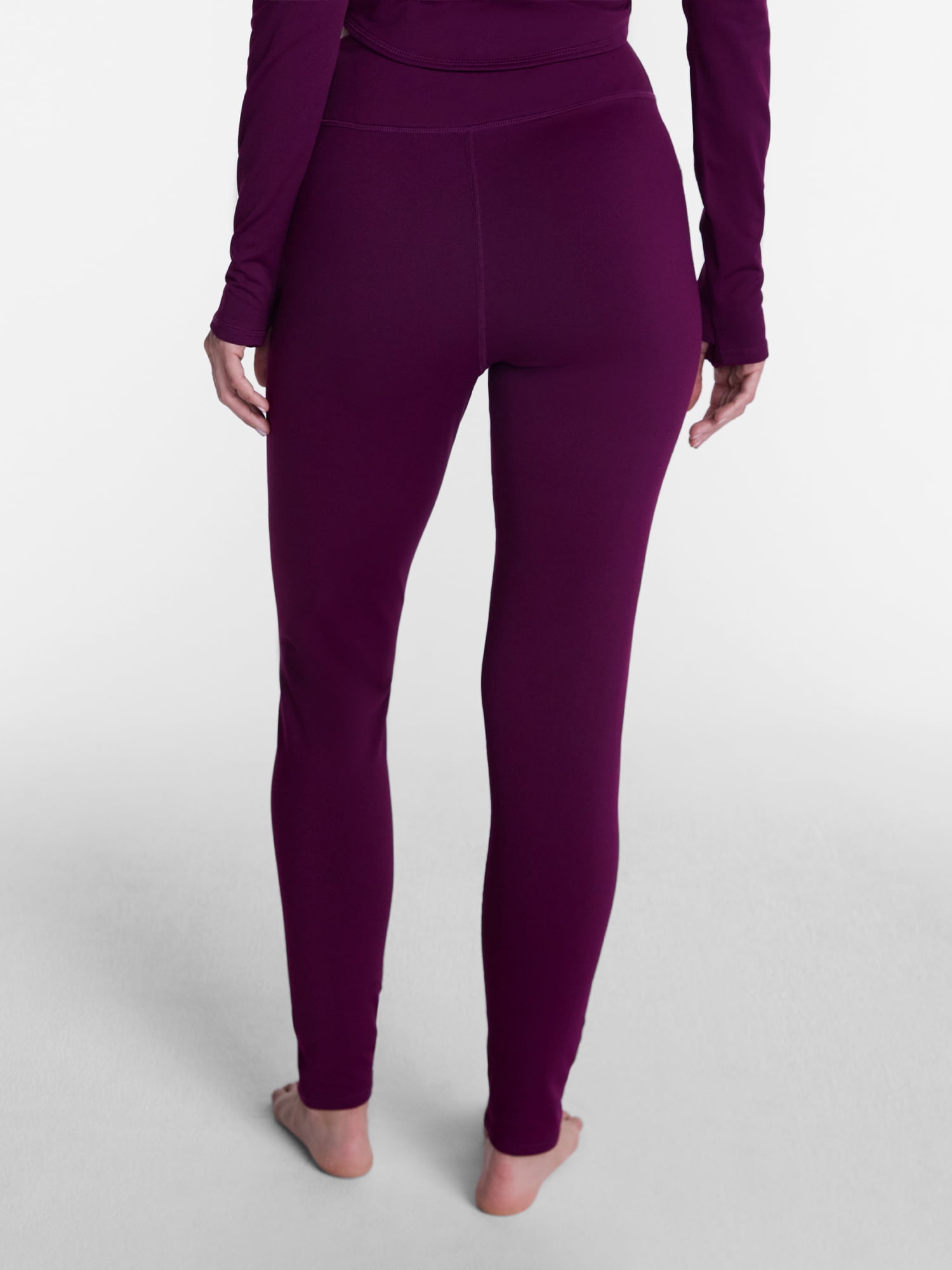 ClimateRight by Cuddl Duds Women's Super Warm Arctic Proof Base Layer Thermal High Rise Leggings, Sizes XS-4X
