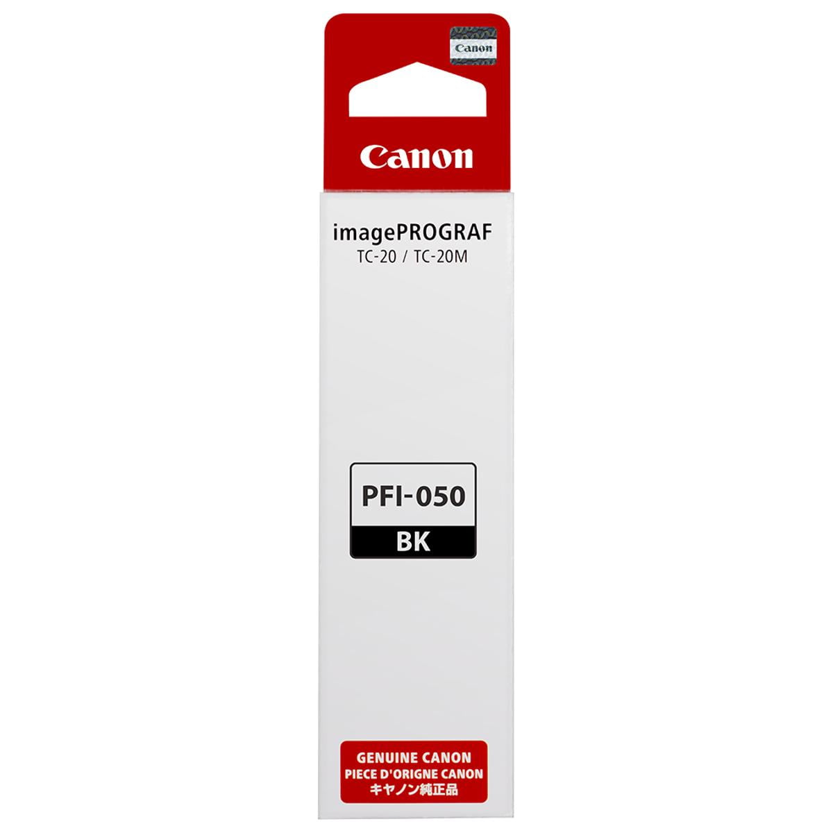 Canon Genuine PFI-050 BK Black Ink Cartridge, Compatible with