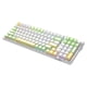 thumbnail image 3 of Teclado mecánico para juegos Teclas PBT intercambiables en caliente Cable USB 2.4G V5.0 para PC Interruptor marrón perfke Teclas de teclado, 3 of 7