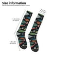 thumbnail image 2 of Pofeuu Hand Drawn Colorful Fishes Print Stockings, Adult Running Hiking Socks for Youth and Adult, 2 of 6