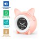 thumbnail image 3 of Despertador para NiñOs Dormitorio NiñOs Reloj de Entrenamiento de Dormir para NiñOs PequeñOs Despertador Reloj con Luz para Regalos Rosa, 3 of 8