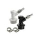 thumbnail image 1 of Yuarrent Bloqueo de bola de barril 1 par de accesorios de barril Conector de accesorios de barril de bloqueo de bola de plástico con abrazaderas Kits de equipo de elaboración de vino Yuarrent HA015779-00, 1 of 6