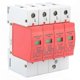 thumbnail image 1 of Low-Voltage Surge Protector for Home, 4P Lightning Arrester, 40-80KA Capacity, 1 of 5