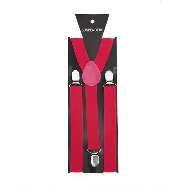 Correa para adultos, correa de moda, correa unisex, triple clip, correa de 2,5, correa de tirantes, punto