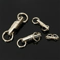thumbnail image 4 of QualitChoice 10 Pieces Fishing Swivels High-ranking Easy Installment Professional Use Distinctive Long Service Life Tauten Line Loop7#（10pcs） 1Set, 4 of 6