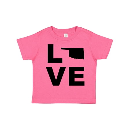 

Inktastic Love Oklahoma Gift Toddler Boy or Toddler Girl T-Shirt