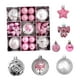 thumbnail image 3 of 35 adornos navideños colgantes con forma de estrella y lazo, decoración artesanal decorativa. Plata rosa, 3 of 9