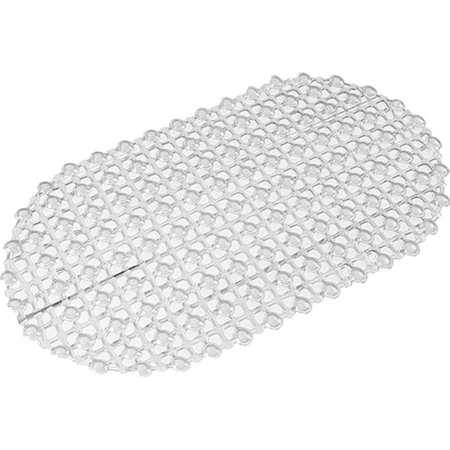 Billuyoard Alfombrilla para bañera de baño, accesorios para el hogar de Color sólido, diseño de ventosa, almohadillas para bañeras de ducha, Juegos de accesorios de baño Transparente Billuyoard JJ3137-04
