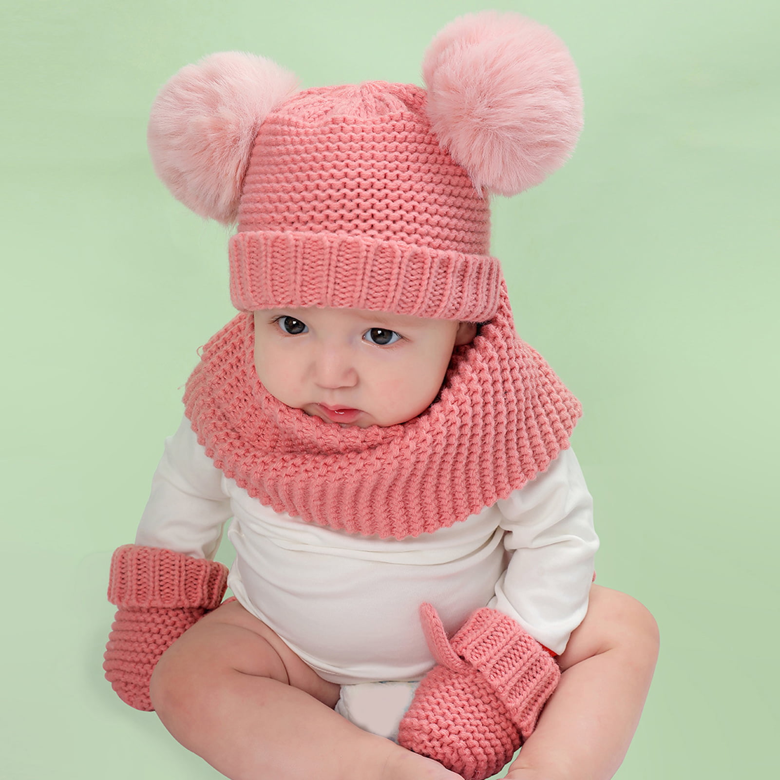 Details about   Solid Children Knitted Hat Newborn Baby Old Years 0-3 Girl Boy Beanie Toddler