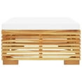 thumbnail image 2 of vidaXL 2 Piece Garden Lounge Set Solid Wood Teak, 2 of 5