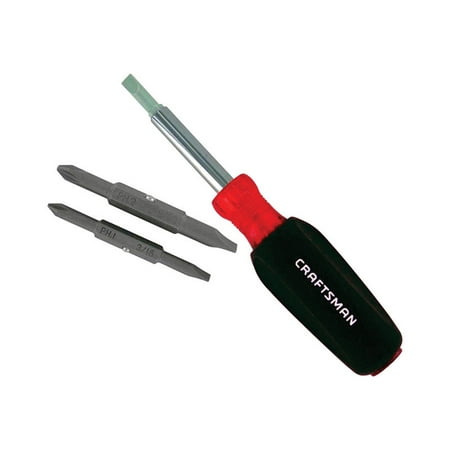 

Craftsman 6 pc. Multi-Bit Screwdriver 9 in - CMHT68000