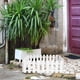 thumbnail image 5 of Valla decorativa para patio de 8 piezas, valla de decoración exterior, valla elegante para bricolaje, jardín, rastreo, 5 of 7