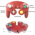 thumbnail image 5 of Reiso Gamecube Style 1 Pack Classic Gamecube USB Wired Controller Gamepad for Windows PC MAC(Red), 5 of 5