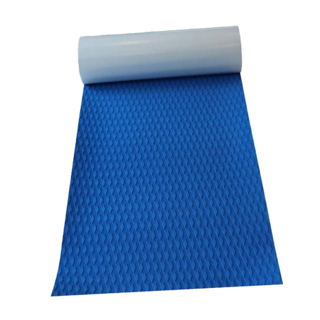 Padena de tracción de tablero de surf Pad, almohadilla, sin deslizamiento, versátil, trimmable, Eva Sheet Boat Dubing Sheet para skateboard longboard Azul