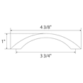 thumbnail image 4 of LessCare 4 3/4'' Arch Pull, 4 of 4