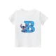 thumbnail image 5 of Nueva camiseta de algodón con letras ABCD de Stitch para niños, camisetas con combinación de nombres para niñas y niños, camisetas de dibujos animados Kawaii, ropa informal para niños, 5 of 5