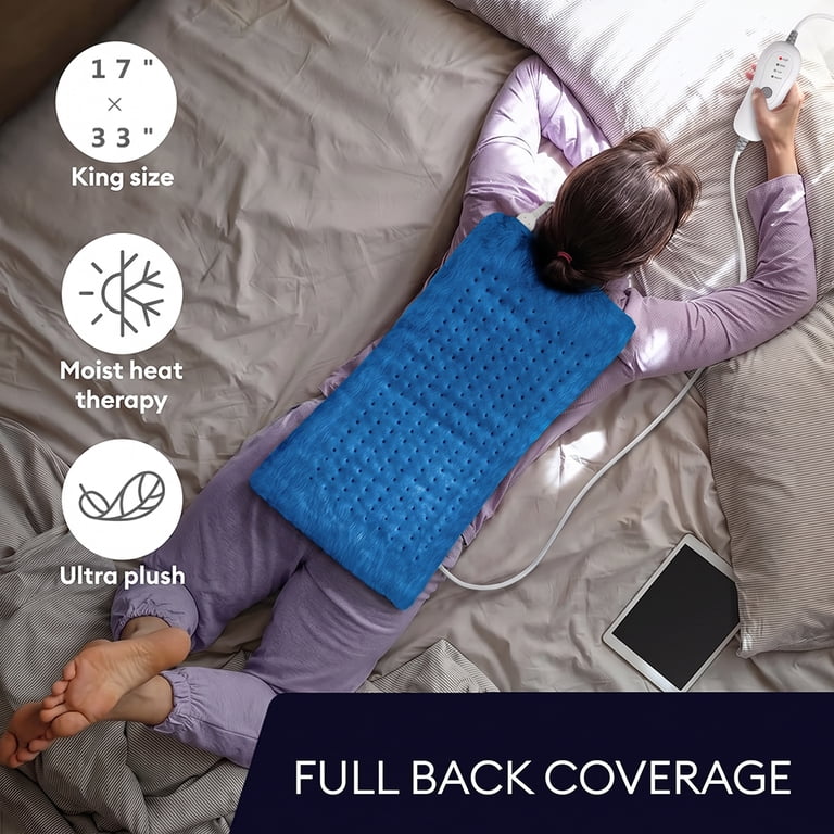 COWIN Heating Pad for Shoulder and Neck, 33" x 17" photo 6