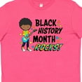thumbnail image 4 of Inktastic Black History Month Rocks Boy with Guitar Youth T-Shirt, 4 of 5