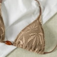 thumbnail image 6 of Women's Bikini Swimsuit Triangle String Halter Two Piece Bathing Suits, 6 of 7