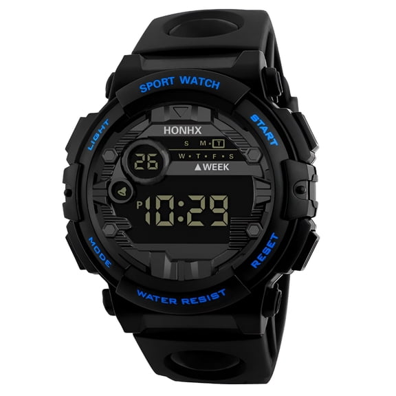 DESIGNICE Sport Watch Luxury Mens Digital LED Watch Date Men Outdoor Electronic Watch Wrist Watches
