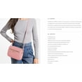 thumbnail image 3 of Michael Kors Womens Medium Logo Convertible Crossbody Bag (Dark Cherry) 35S1GTTC7L-dkcherry, 3 of 4