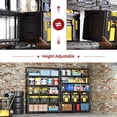 thumbnail image 6 of M MZG 6 Tiers Metal Wire Shelving Unit Storage Rack, Dimensions: 47.24" W x 17.7" D x 82.68" H, Black, 6 of 7