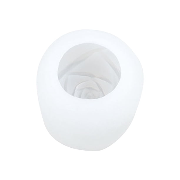 Molde de Silicona FLhrweasw Rosa 3D para Helados Velas Herramientas Pasteles M