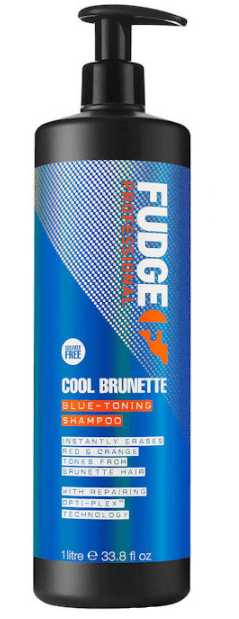 33.8 oz , Fudge Brunette Blue-Toning Shampoo , Beauty Product - Pack of 1 w/ Sleek Pin Comb - Walmart.com