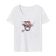 thumbnail image 1 of Camiseta para Mujer Ropa Deportiva de Verano Camiseta de Manga Corta Suave para Viaje Senderismo Trabajo M, 1 of 7