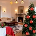 thumbnail image 2 of Ltvvegg Christmas Balls Ornaments, 4.72in Large Christmas Decorations Tree Shatterproof Christmas Ball Ornaments for Wedding Holiday Halloween Party Indoor Outdoor Decor, Red, 2 of 7